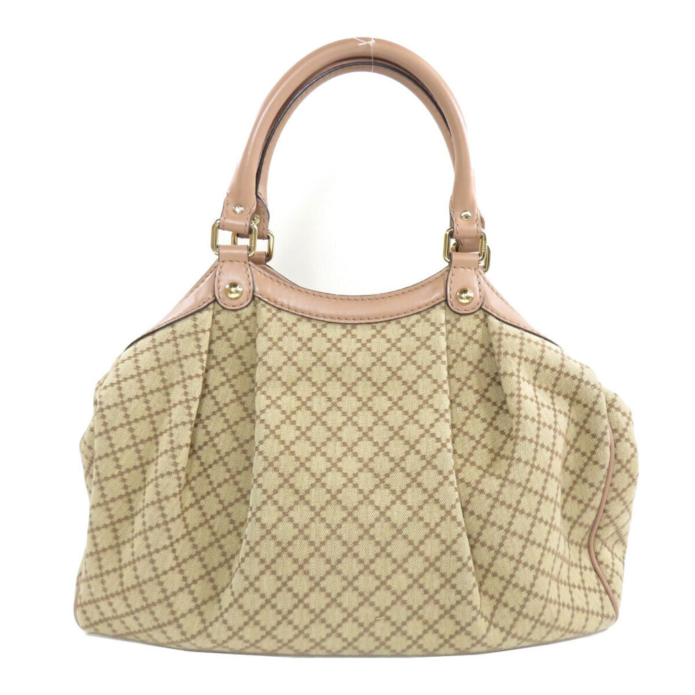 Gucci Diamante Canvas Handbag